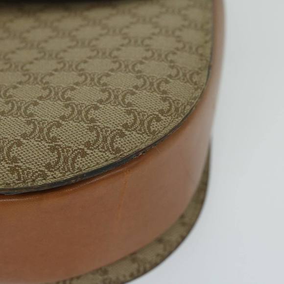 CELINE Macadam Canvas Hand Bag Beige Auth bs11411 - Picture 15 of 16